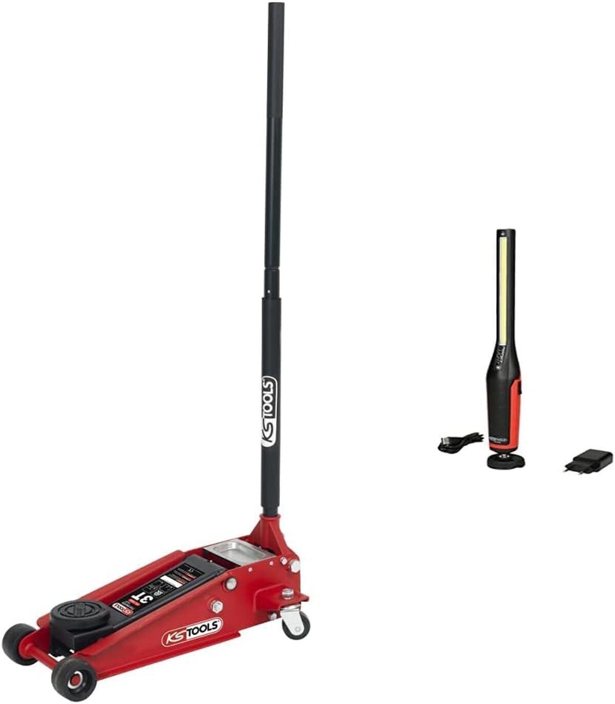 Test du cric hydraulique KS Tools 161.0366 : puissance et praticité