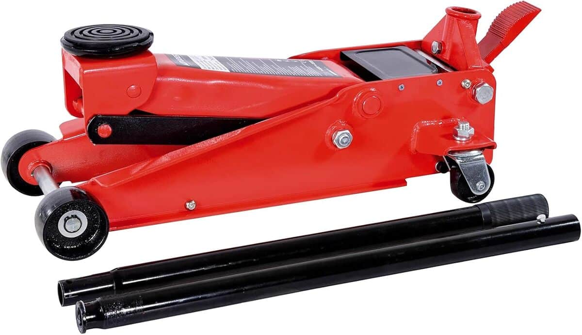 Test du cric Pro hydraulique roulant 3t avec double pompe