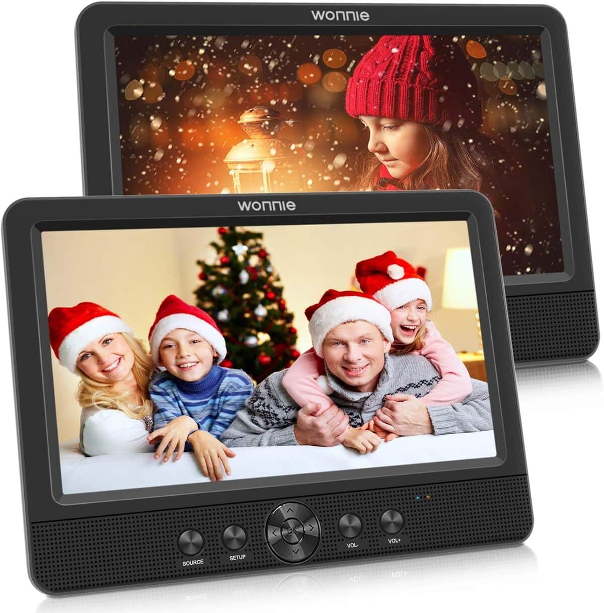 Test du lecteur DVD portable WONNIE : divertissement en voiture