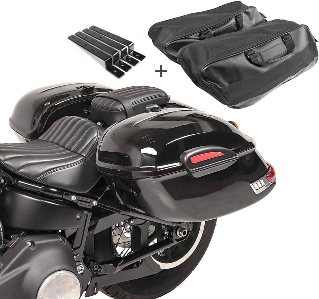 Test du set valises Delaware pour Harley Davidson Touring