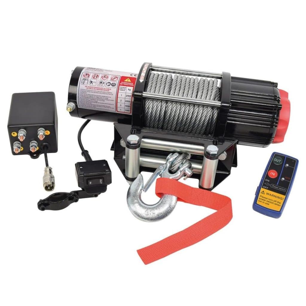 Test du treuil électrique 4X4 2.7T 12V