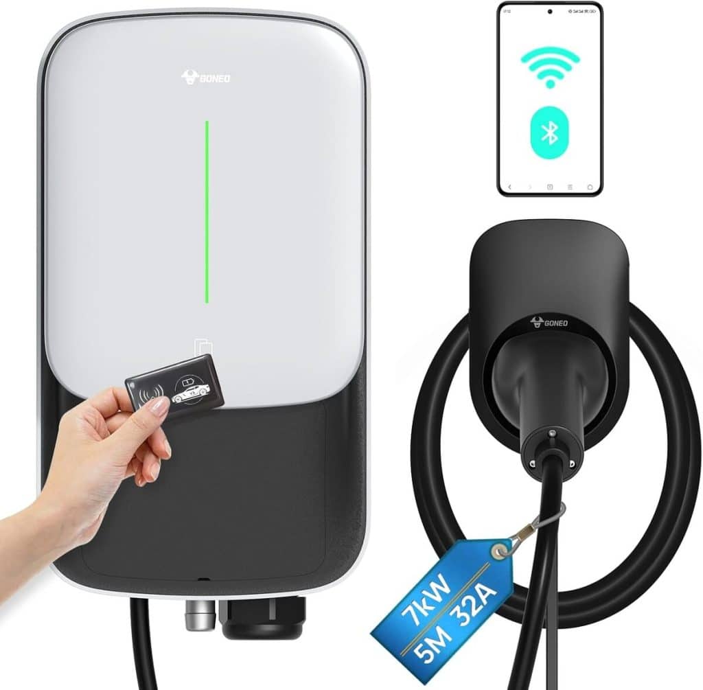 Test : goneo Wallbox, la borne de recharge électrique à contrôle WiFi