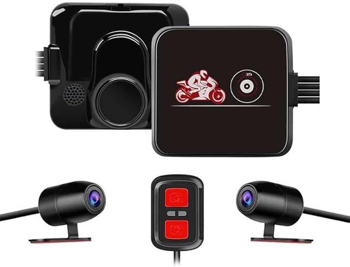 Test : vSYSTO dash cam moto double lentille 1080P