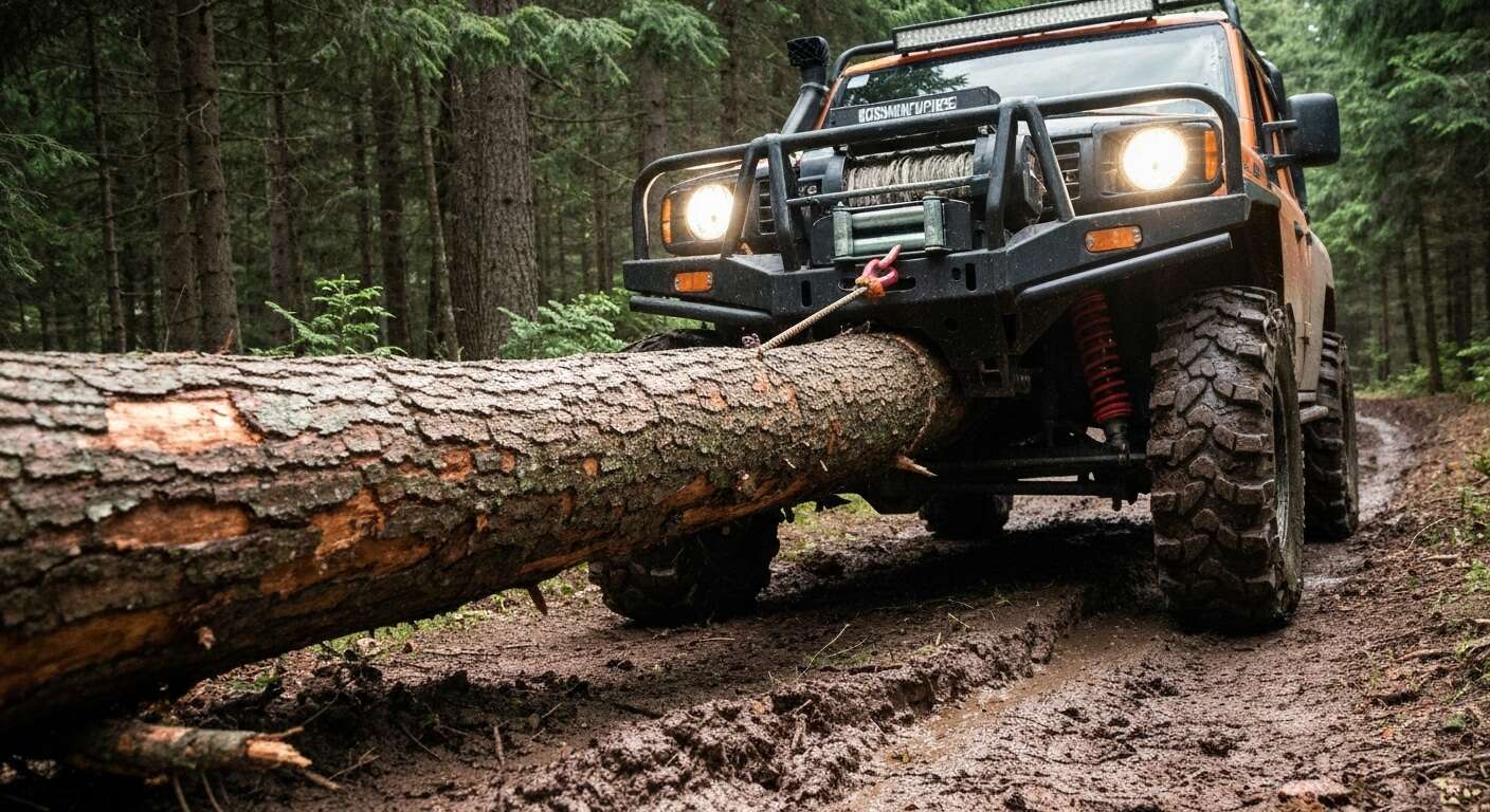 L'importance des treuils &eacute;lectriques pour les v&eacute;hicules tout terrain