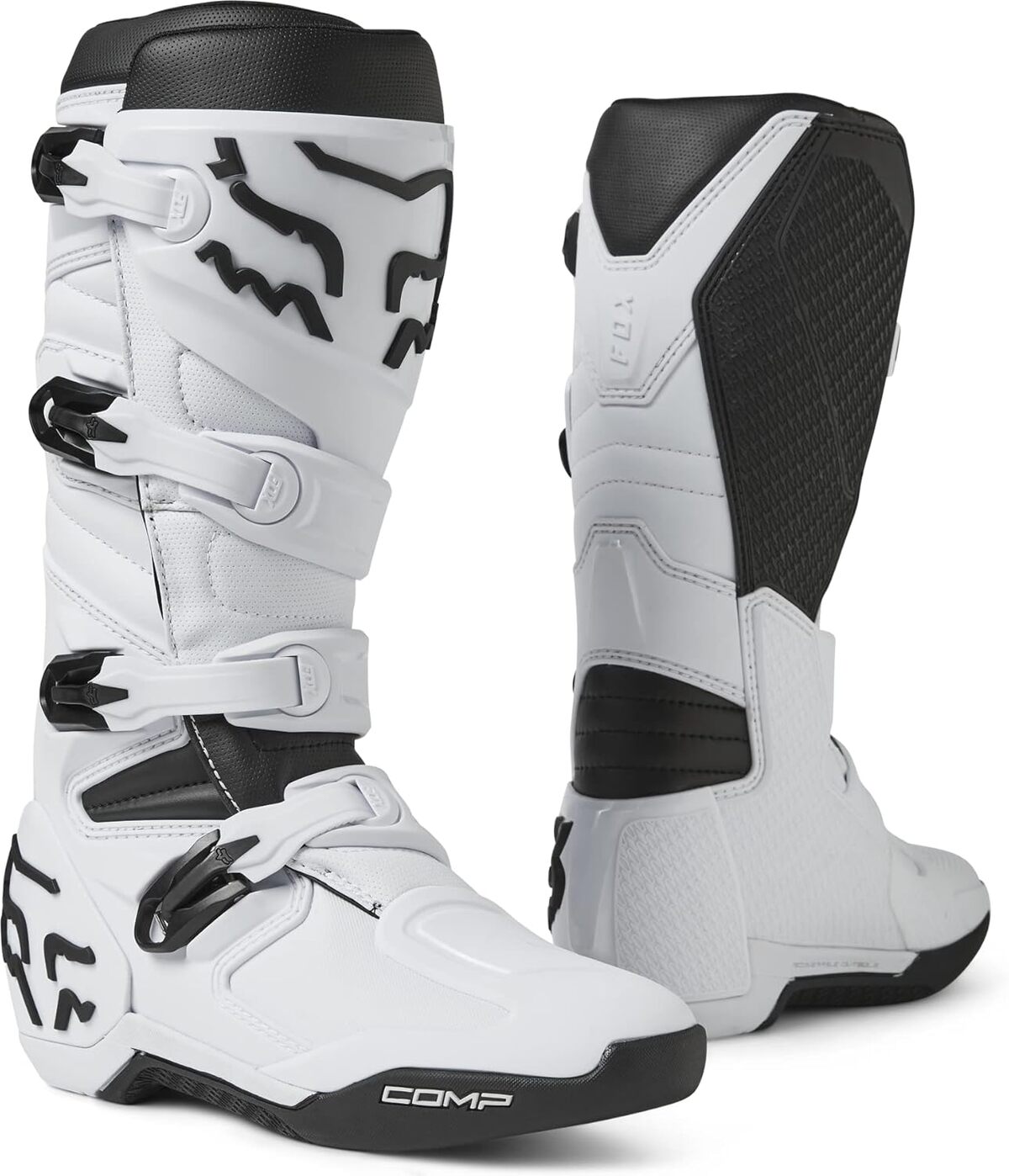 Test des bottes motocross Fox Racing Comp flo orange, taille 42