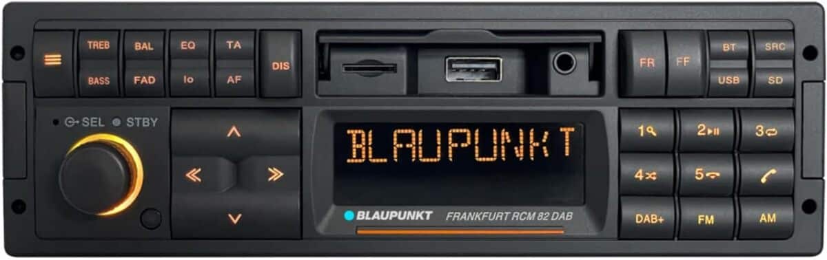 Test du Blaupunkt Frankfurt RCM 82 Dab noir