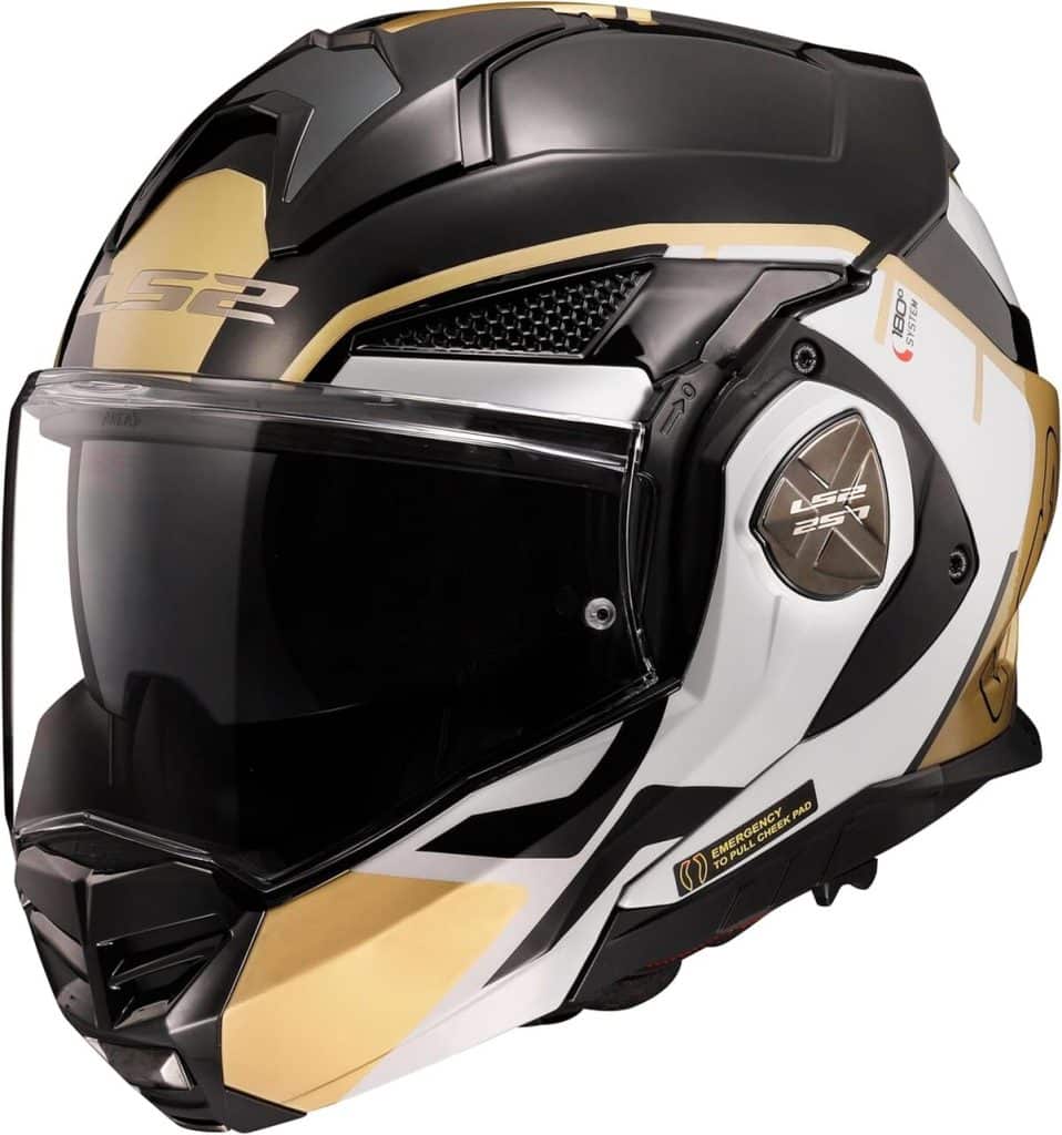 Test du casque moto modulable LS2 Advant X Metryk black sand