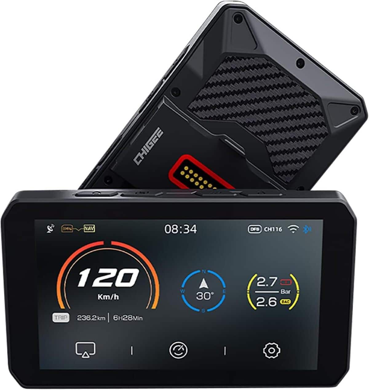 Test du chigee aio-5 : le tableau de bord ultime pour motos BMW