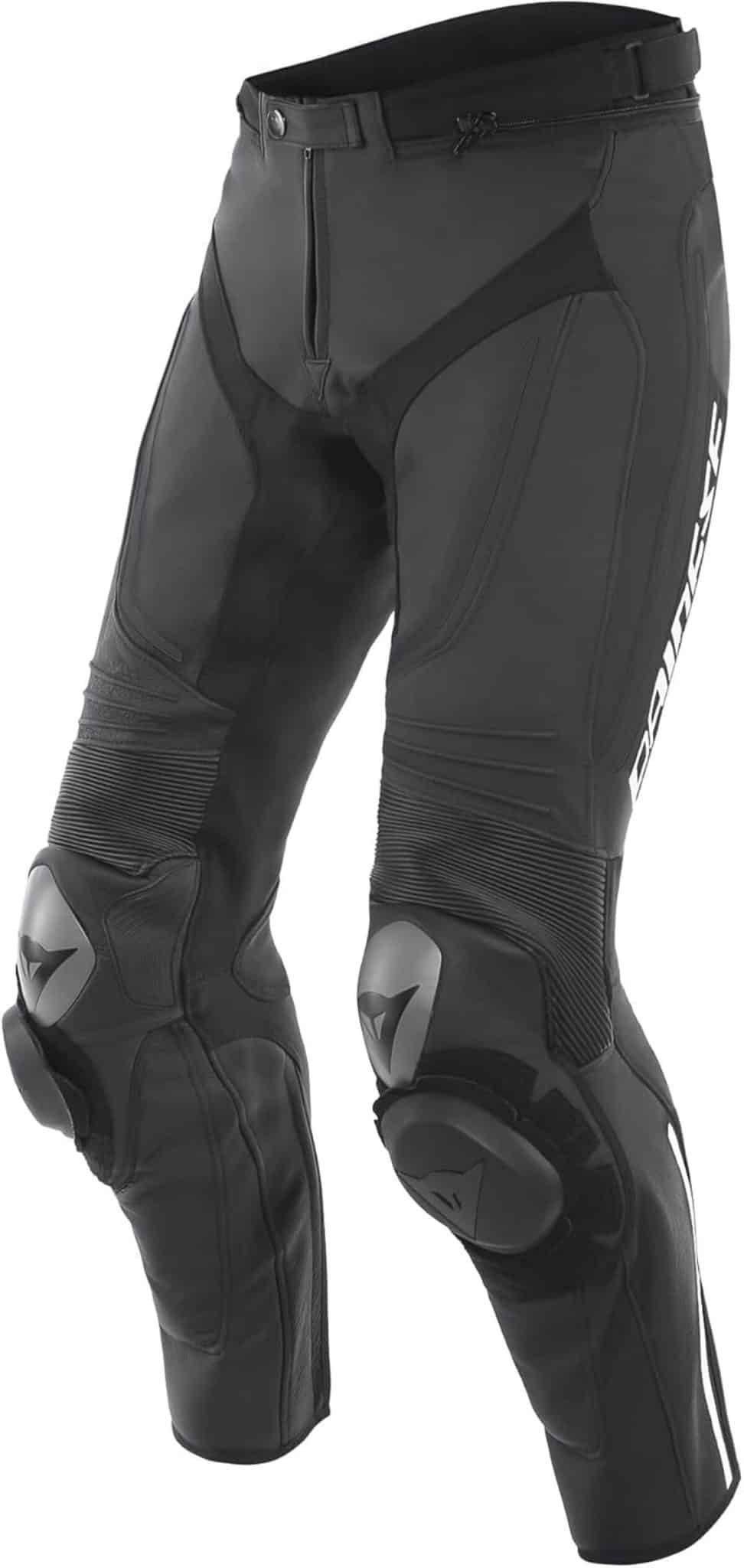 Test du pantalon en cuir de moto Dainese Alpha