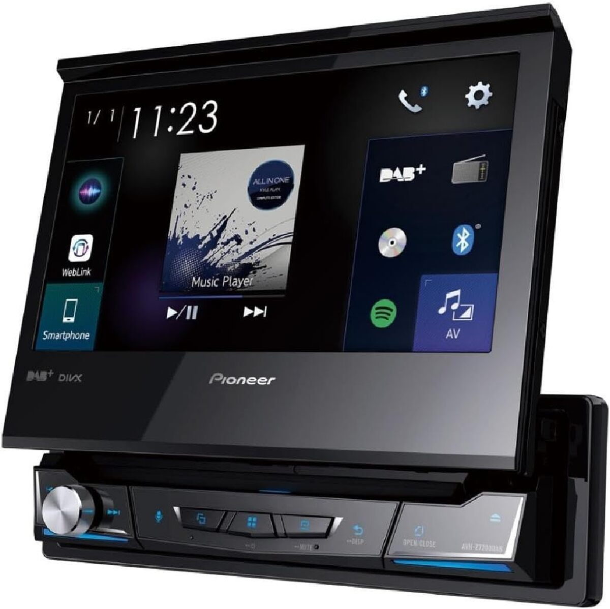 Test du Pioneer AVH-Z7200DAB : performance FHD 1080p