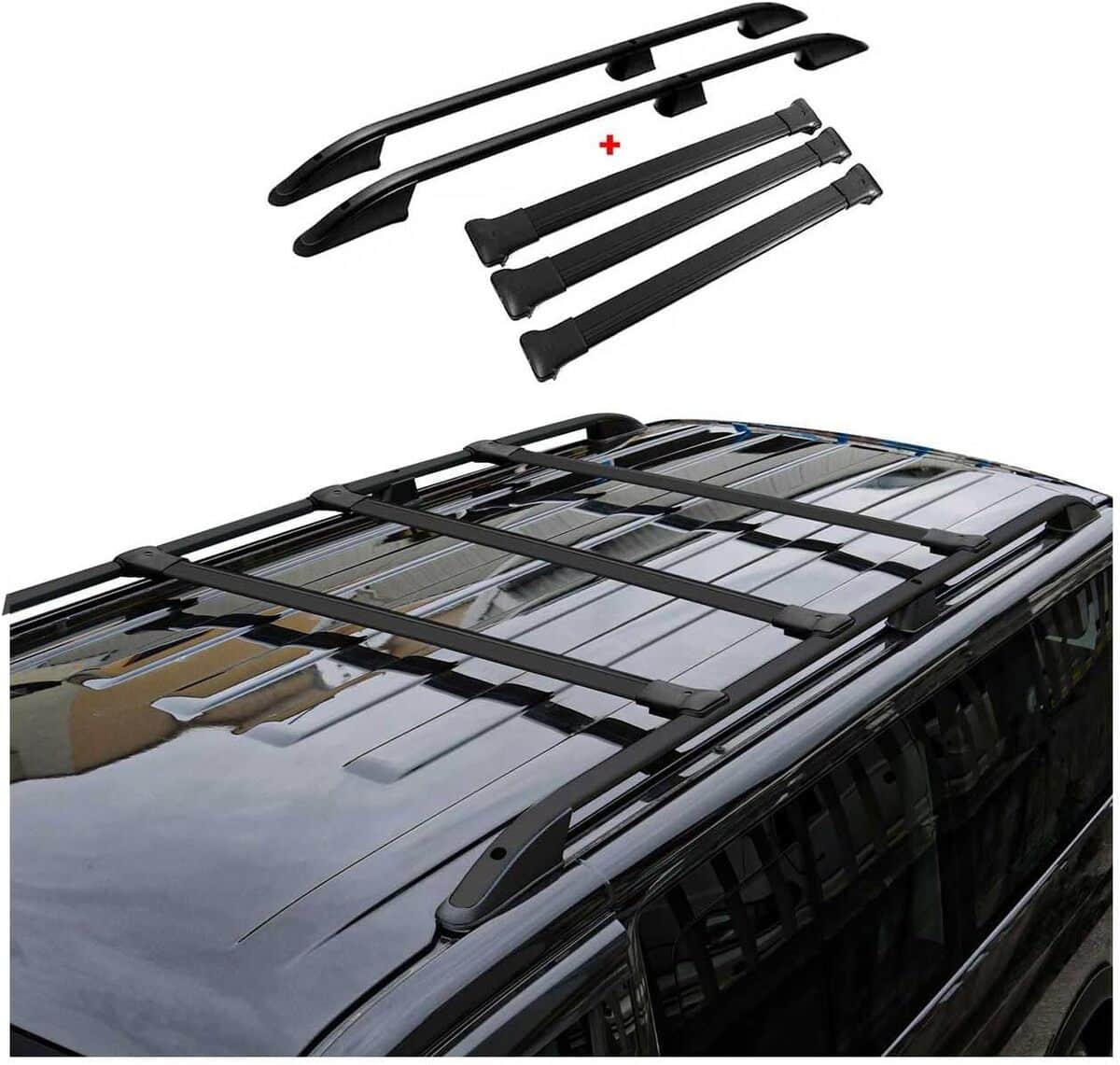 Test : rails et barres de toit OMAC pour VW Transporter T5 T6