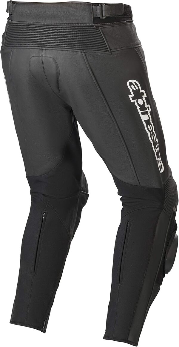 Alpinestars Pantalon Moto Track V2 Leather Pants Black, Noir, 48