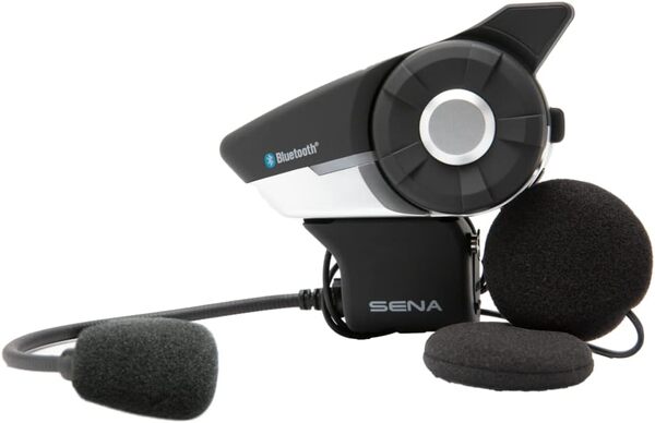SENA 20S-EVO-11 Système de Communication Bluetooth pour Motos avec Haut-parleurs HD, Pack Double