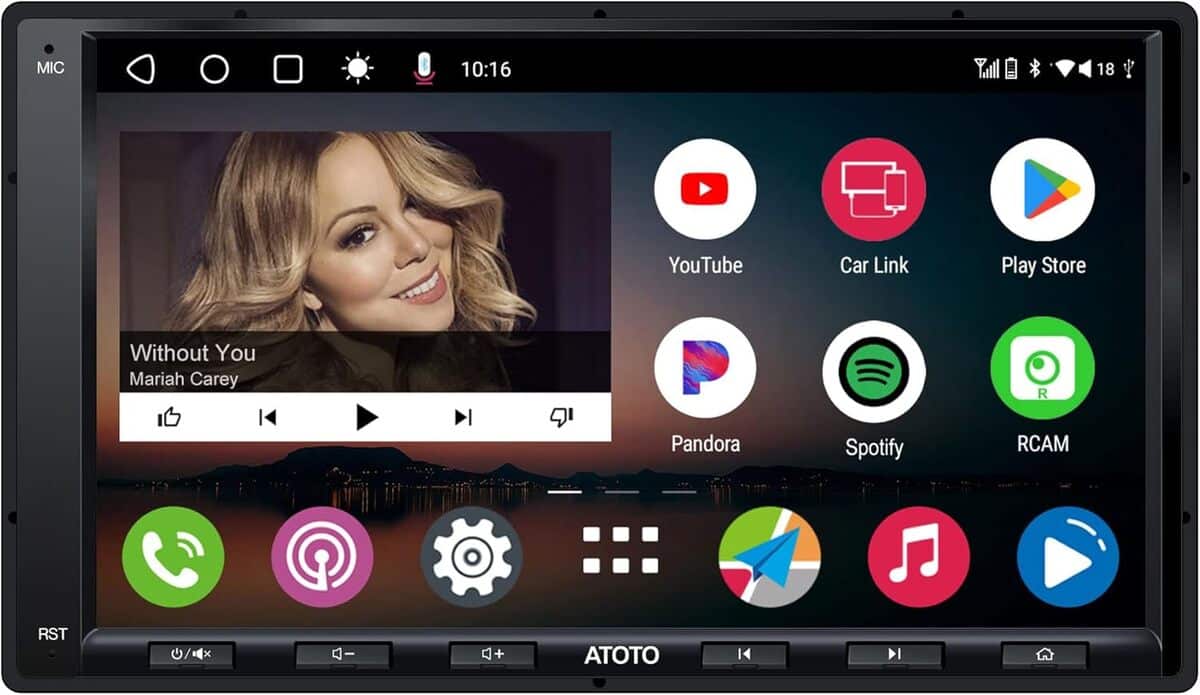 Test de l'autoradio Android ATOTO A6 PF 7 pouces : connectivité et performance