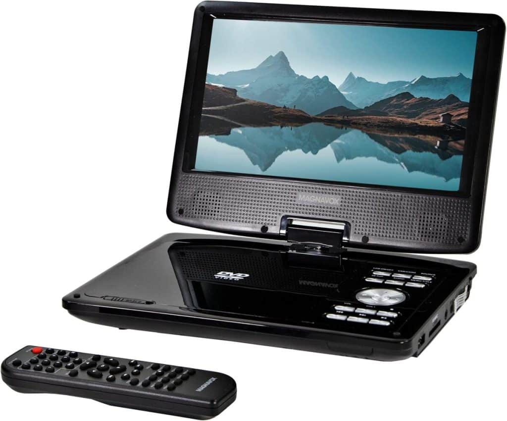 Test du lecteur DVD/CD portable Magnavox avec batterie longue durée