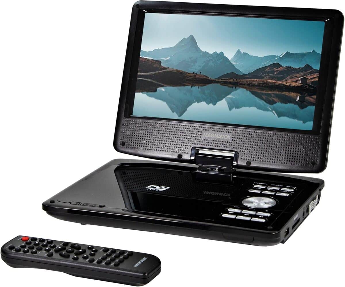 Test du lecteur DVD/CD portable Magnavox avec batterie longue durée