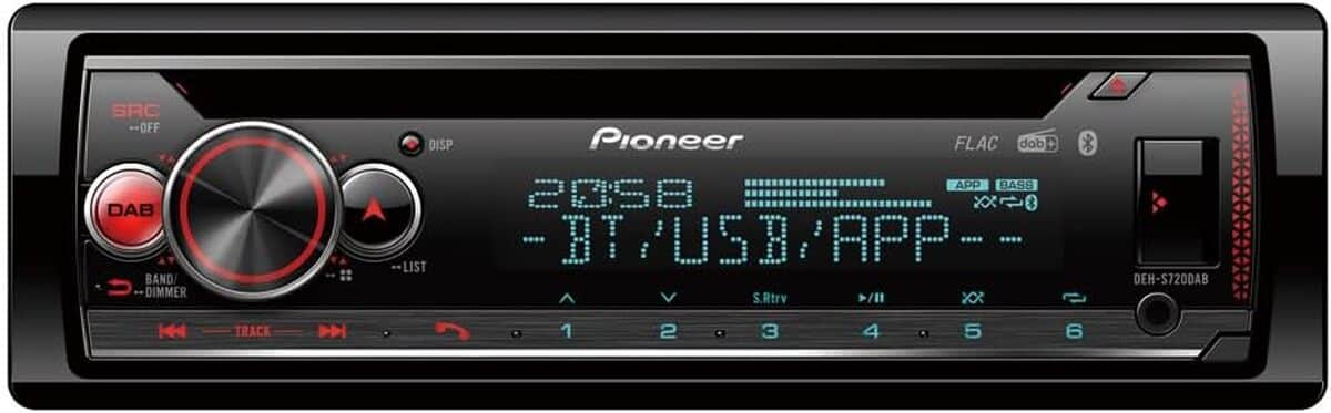 Test du Pioneer DEH-S720DAB : l'autoradio polyvalent