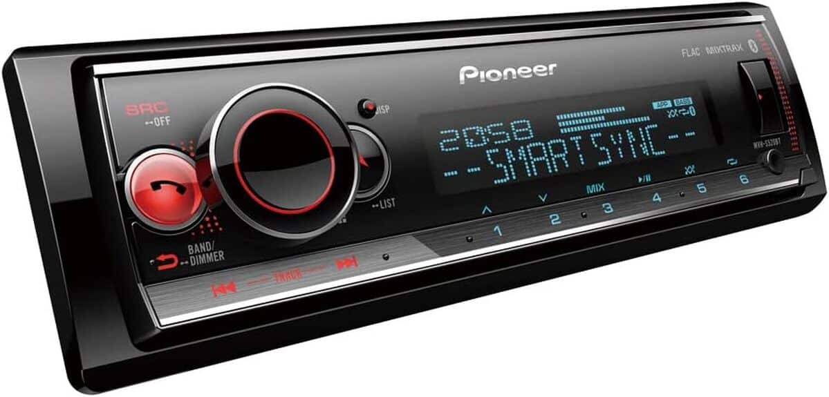 Test du Pioneer MVH-S520BT : autoradio polyvalent et connecté