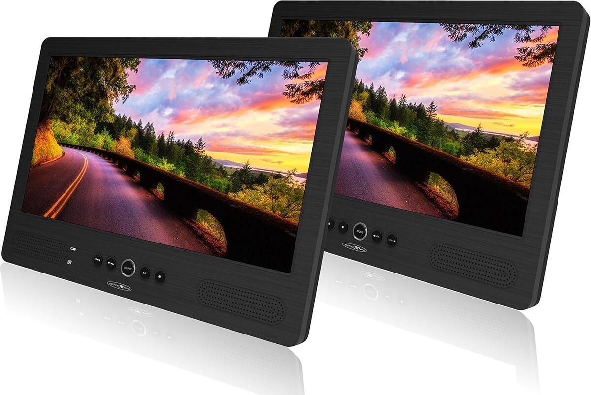 Test : reflexion DVD1052, lecteur DVD double écran pour appuie-tête