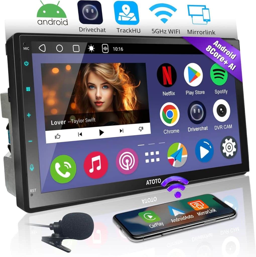 Test : autoradio Atoto A6PF Android 2 DIN - performance et connectivité