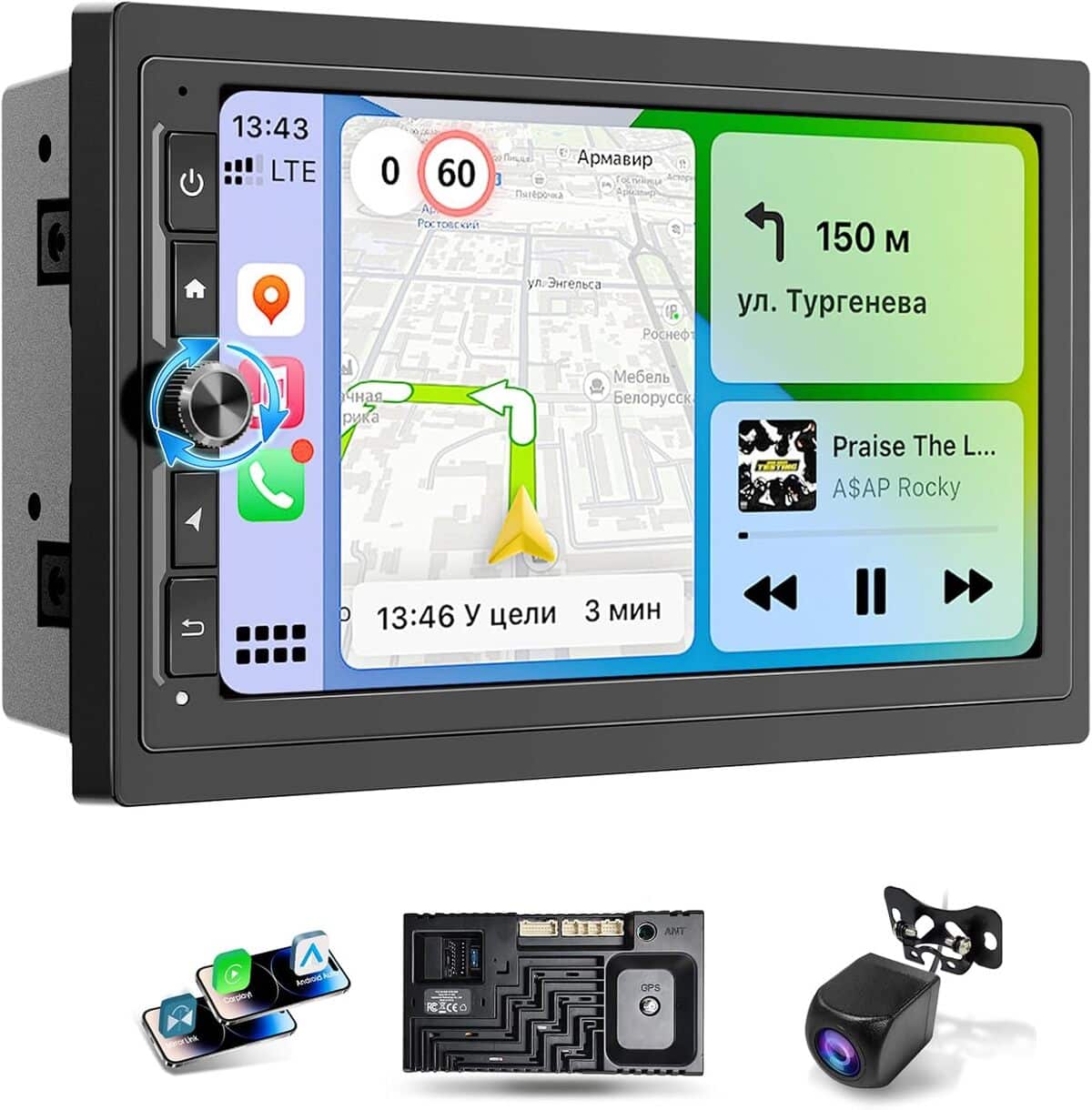 Test : autoradio Haudio 2 DIN Bluetooth et GPS 7 pouces