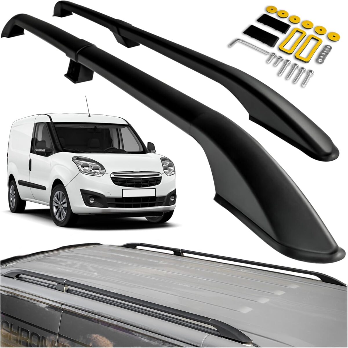Test des barres de toit Chromemaster pour Fiat Doblo 2025-2025
