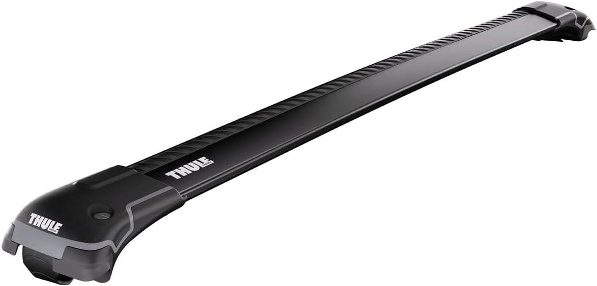 Test des barres de toit WingBar Edge S Thule : performance et design en aluminium noir