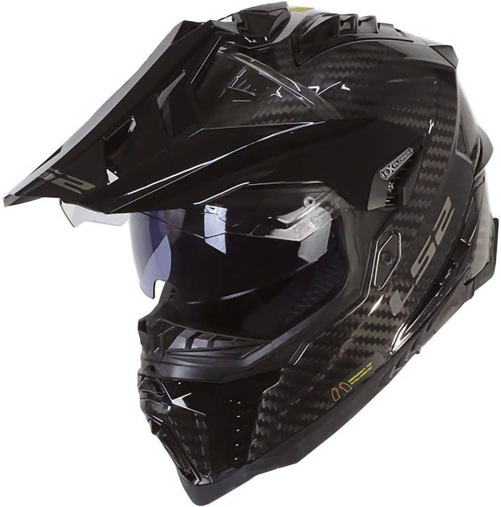 Test du casque moto LS2 Explorer Carbon : performance et style XXL
