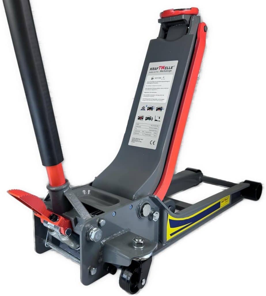 Test du cric hydraulique Kraftwelle : puissance et performance