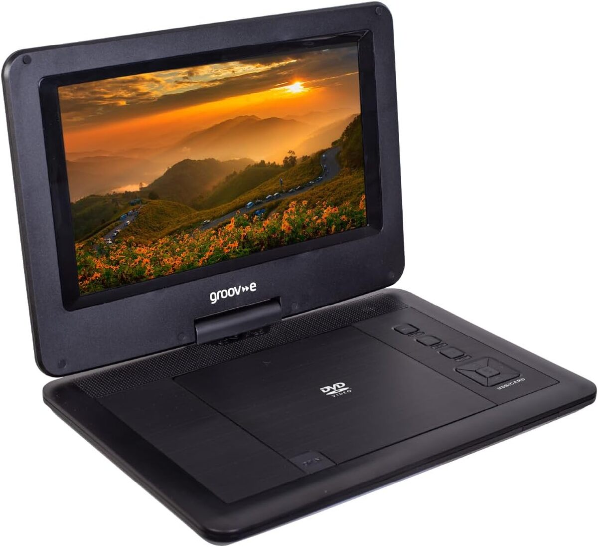 Test du Groov-e lecteur DVD portable 10, 1" avec écran pivotant noir