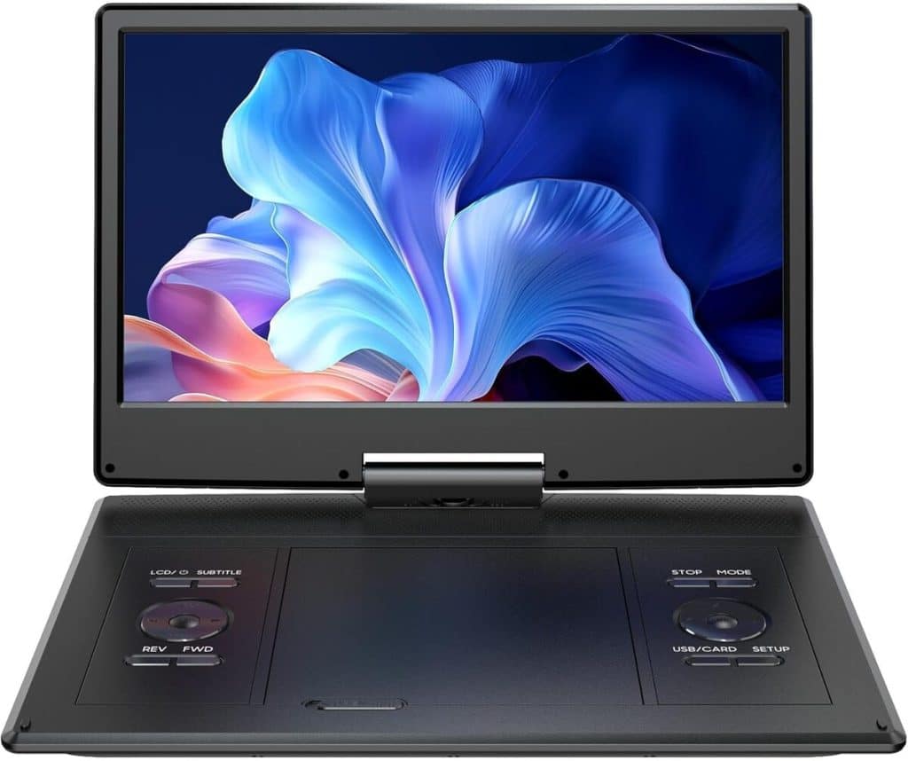 Test du lecteur DVD portable voiture Yoton 16, 9" avec écran HD 14, 1