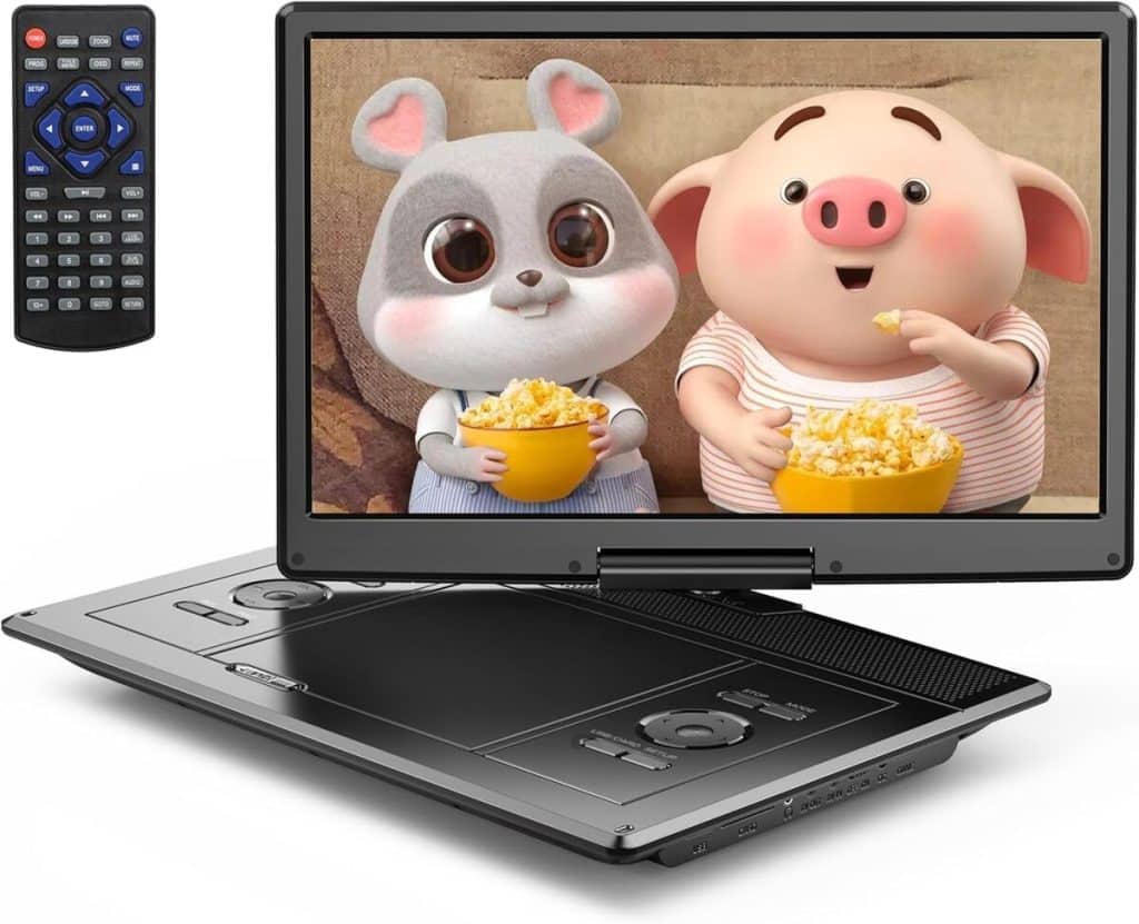 Test du lecteur DVD portable Yoton 16, 9" écran HD : autonomie de 6h