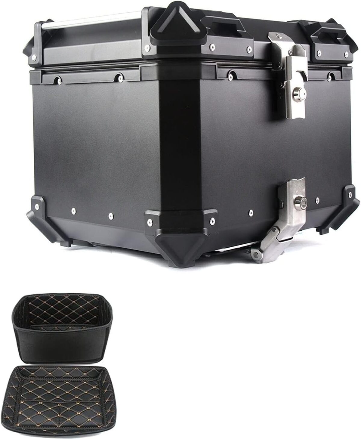 Test du top case Wnanch Aluminium A-100L : capacité et polyvalence