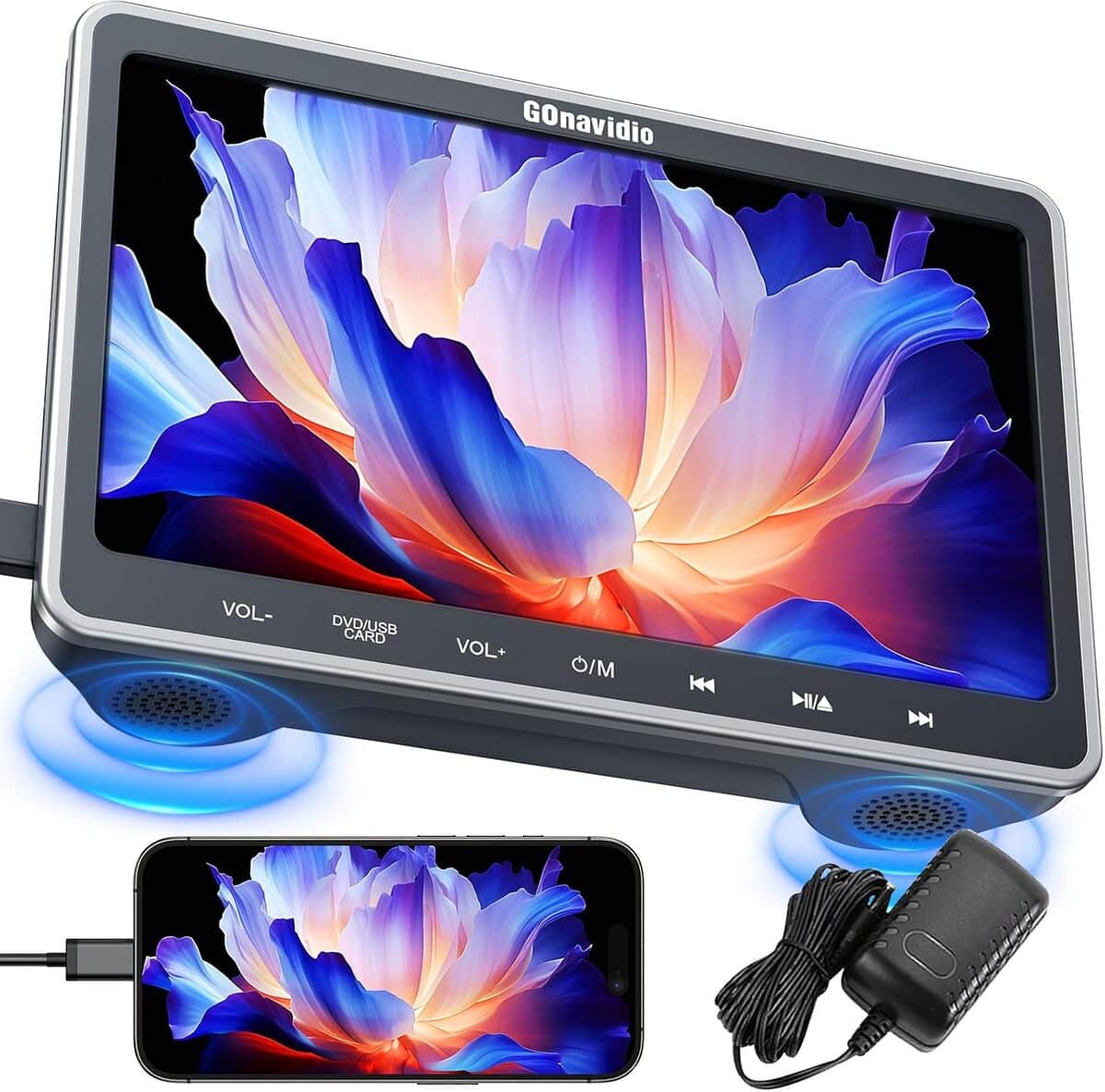 Test : lecteur DVD portable Gonavidio 10, 5 pour voiture