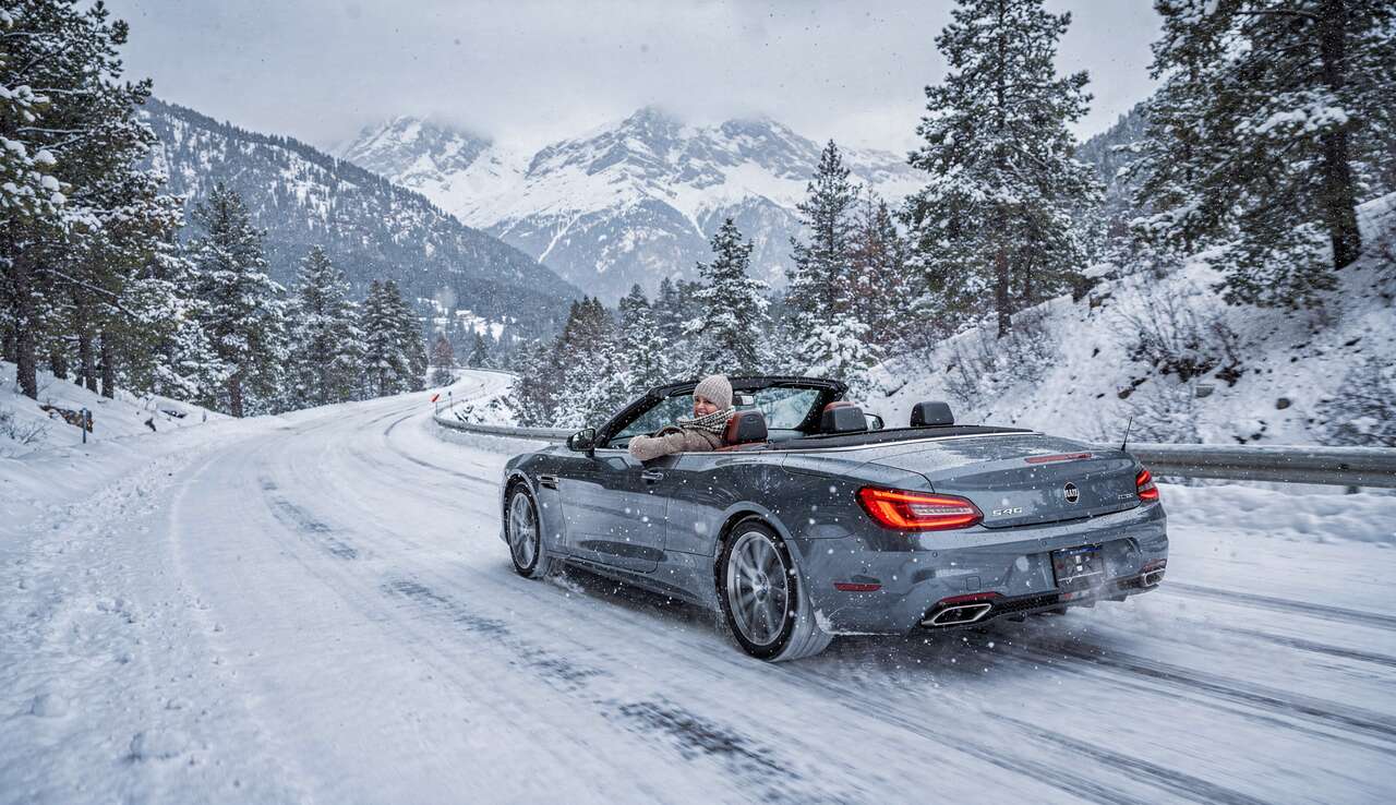Cabriolets : sont-ils adaptés à la conduite hivernale ?