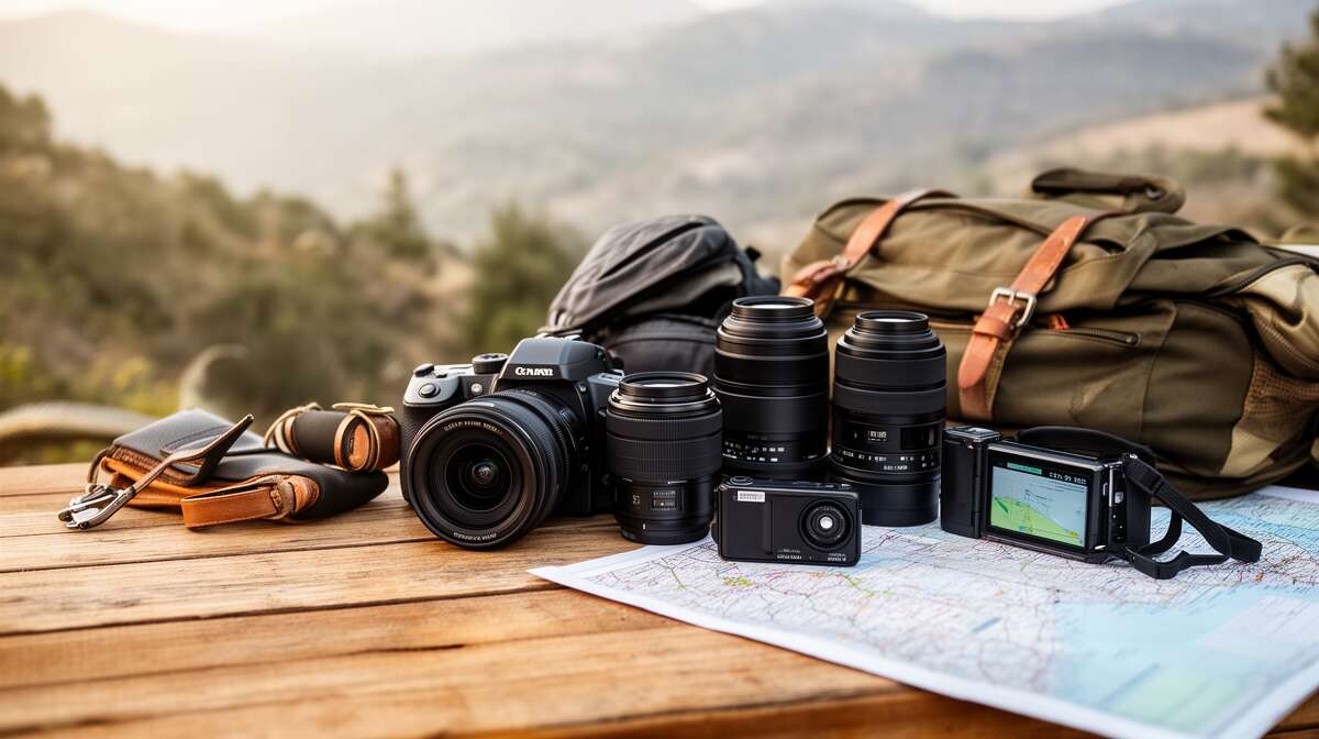 Équipement photo et vidéo pour un road trip réussi