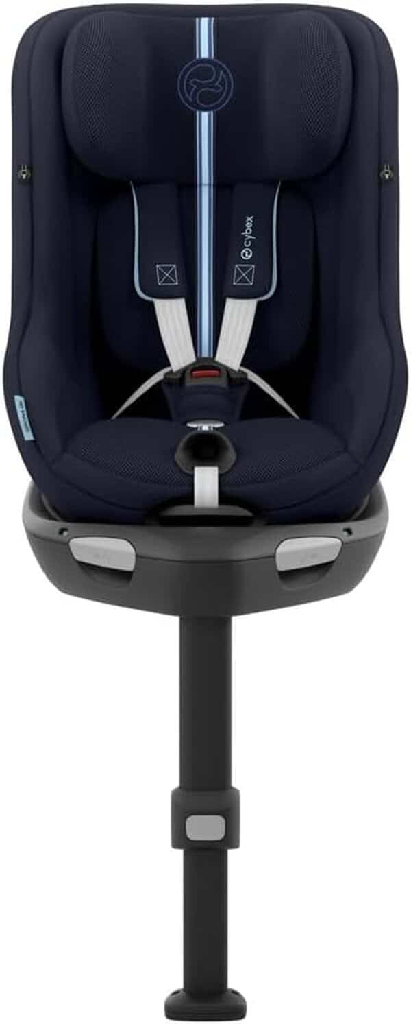 CYBEX Gold Siège-Auto Sirona Gi i-Size Plus avec Base, De 3 mois à 4 ans env. (dès la naissance avec le Réducteur), Max. 20 kg, 61-105 cm (dès 40 cm avec le Réducteur), Ocean Blue
