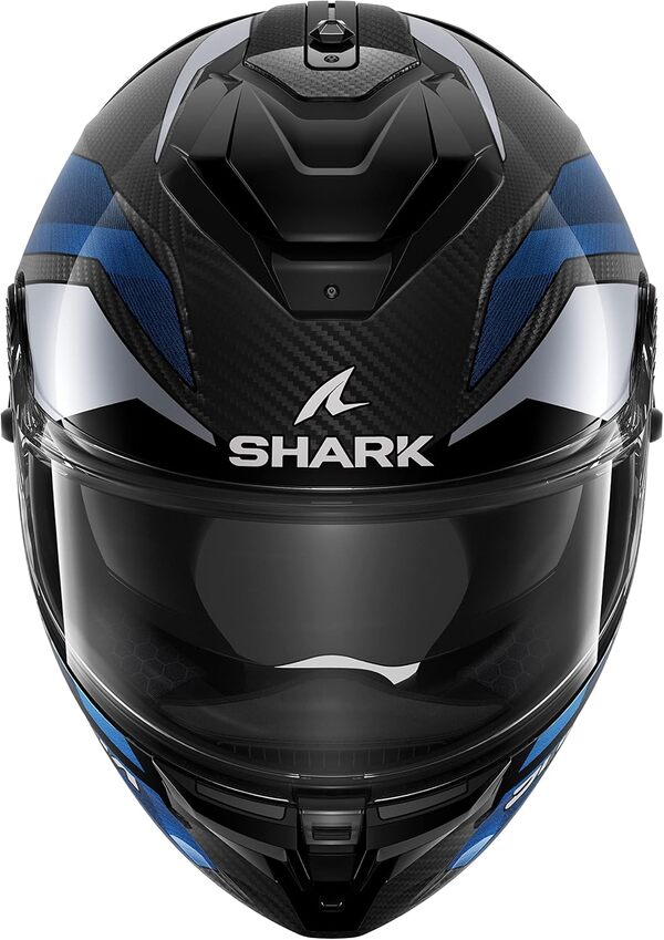SHARK, Casque Moto intégral Spartan GT Pro Carbon Ritmo Noir / Bleu DBU, L