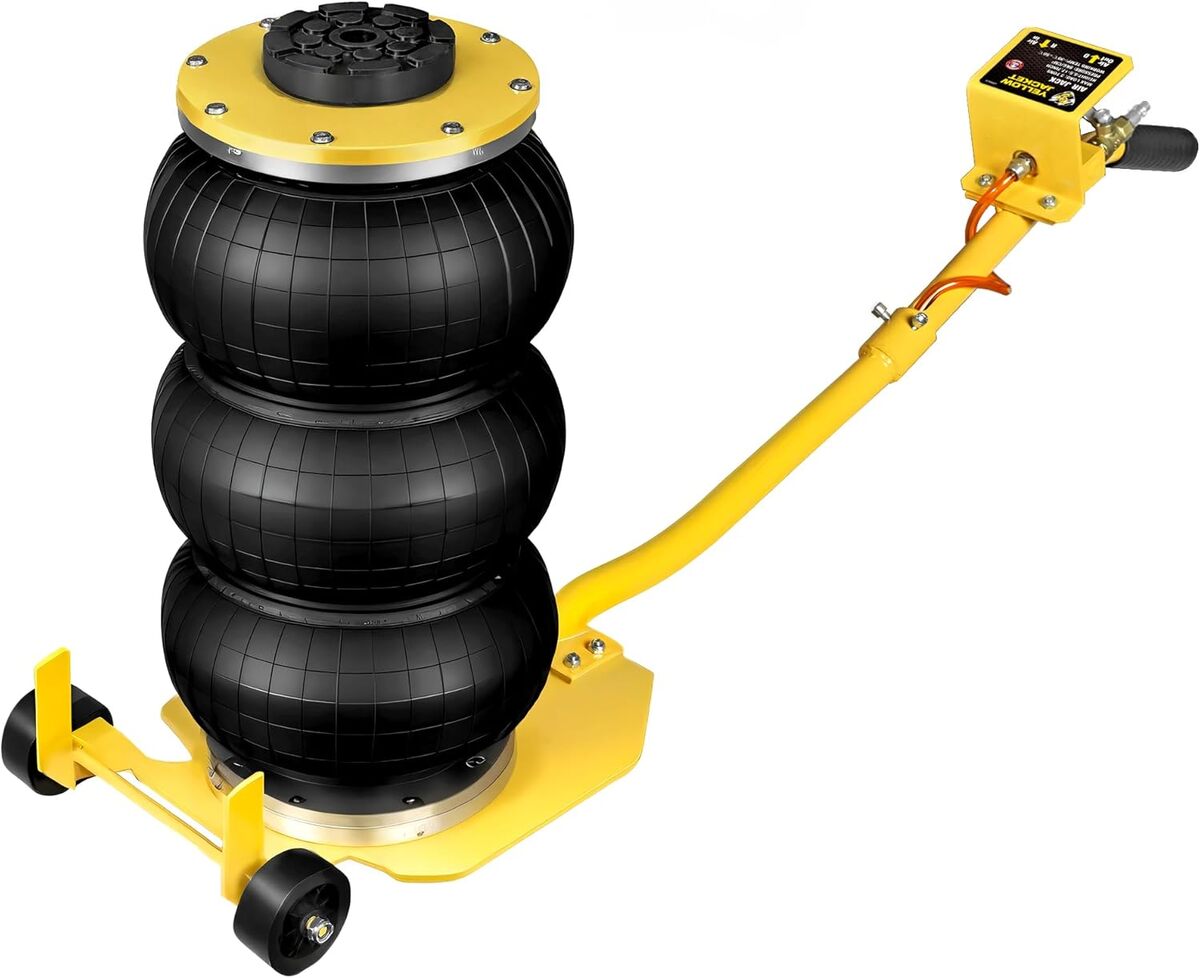 Test : cric pneumatique Yellow Jacket 3 tonnes