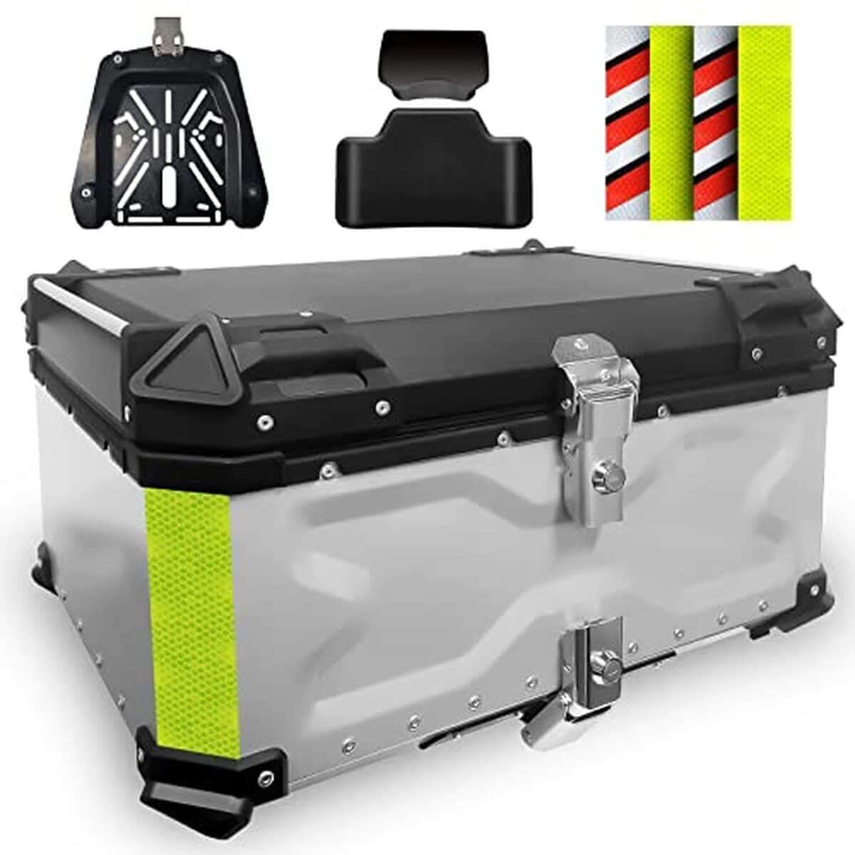 Test du coffre Vokka Top Case 65L : robustesse et sécurité pour votre moto