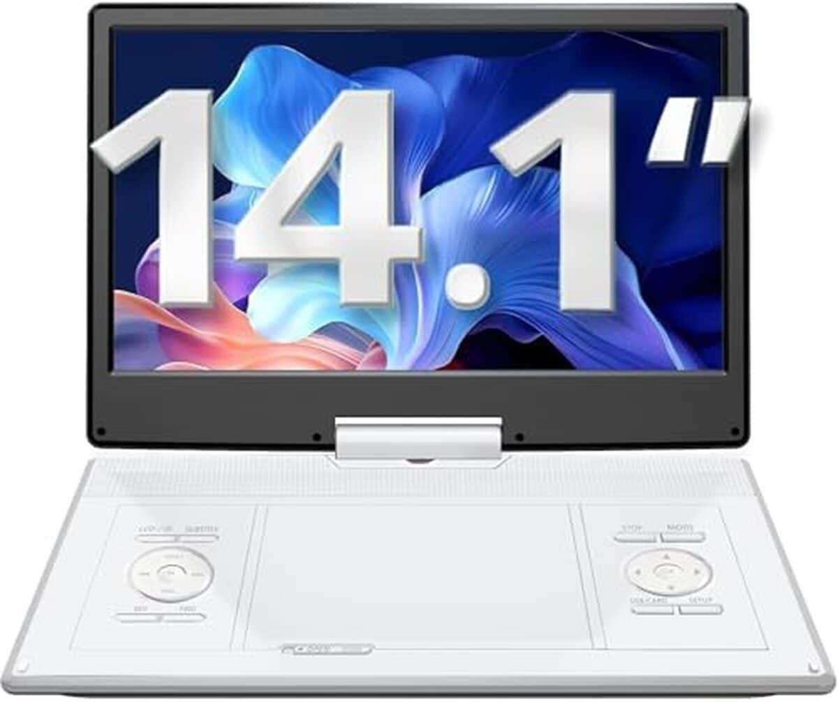 Test du lecteur DVD portable Yoton 16, 9" : autonomie et compatibilité à l'épreuve