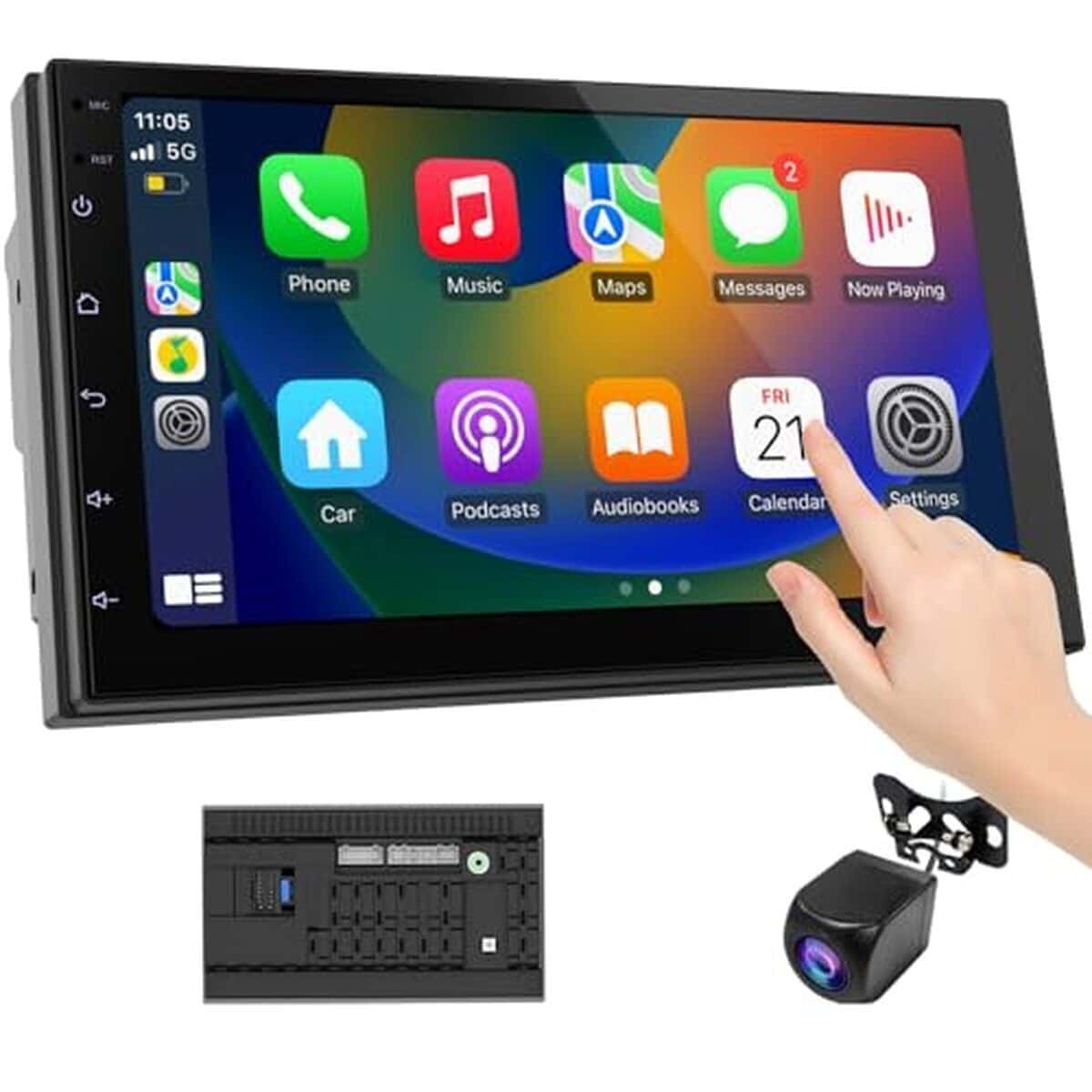 Test autoradio Haudio 2 DIN : écran 7", carPlay sans fil et Android Auto
