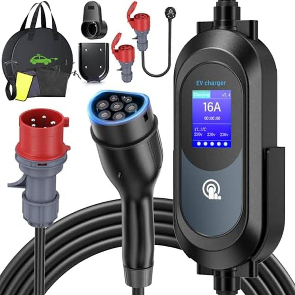 Test : borne de recharge Zyncove 11kW triphasé avec affichage