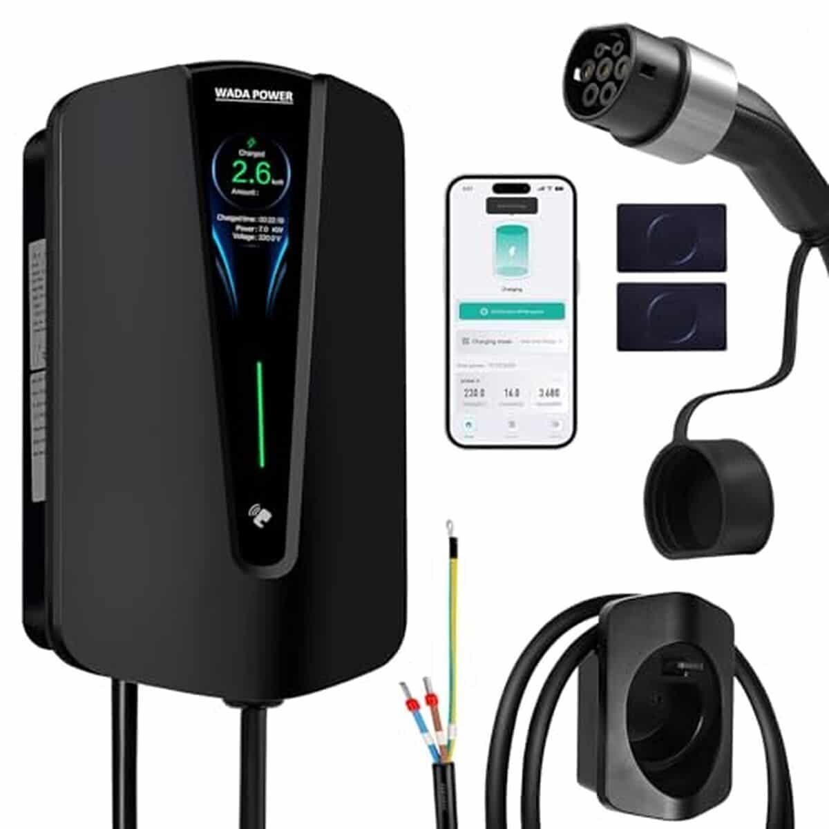 Test du chargeur WADA POWER 7KW : performance et contrôle intelligent pour votre voiture électrique