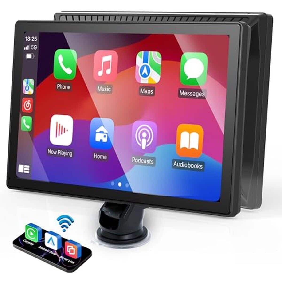 Test : écran tactile 9 pouces CarPlay & Android Auto portable