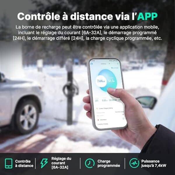 Explorez notre évaluation de la borne de recharge wissenergy wallbox 7.4kW : efficacité, fonctionnalités de l'application et conseils pour une utilisation optimale