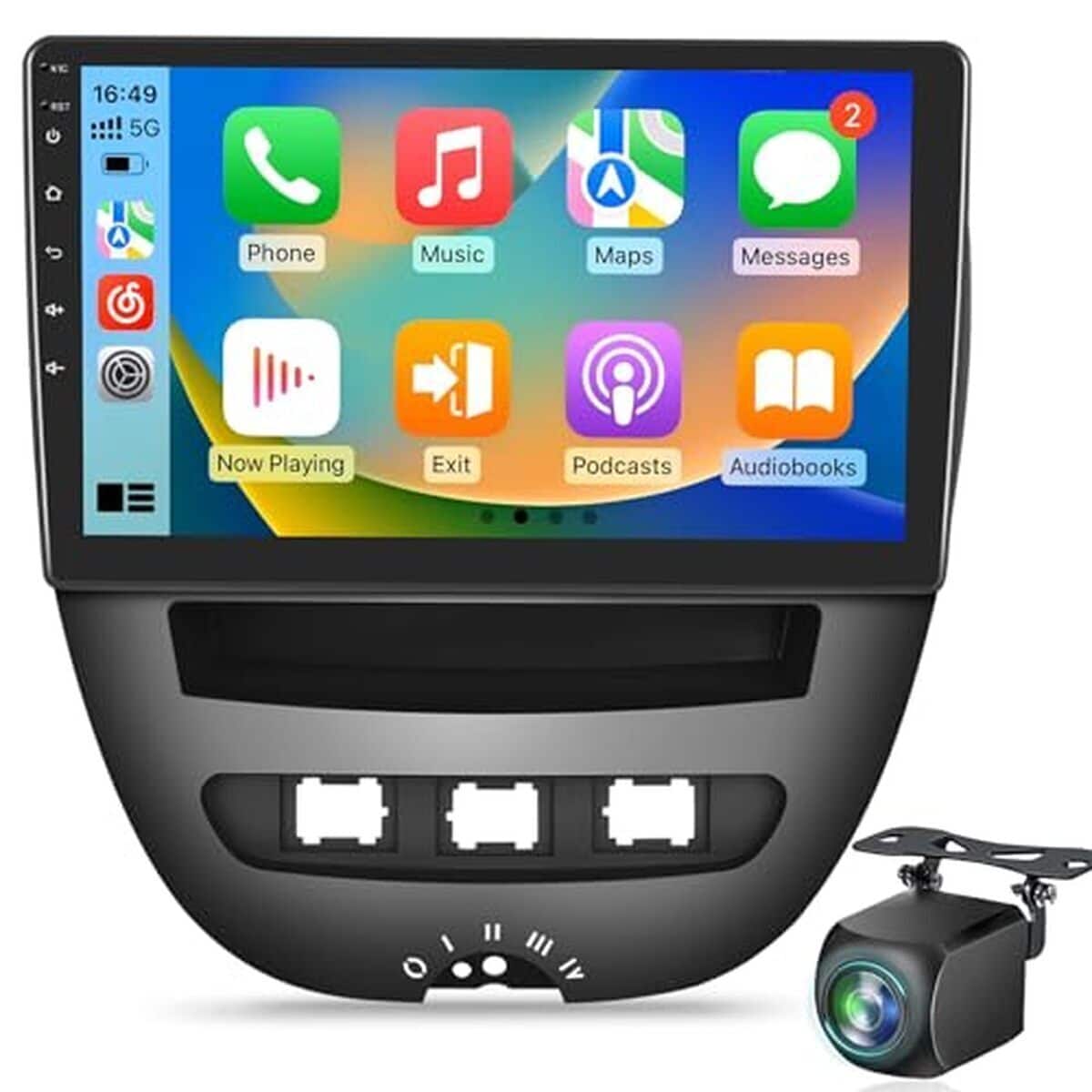 Test autoradio Android 10” Toyota Aygo - Peugeot 107 - Citroen C1