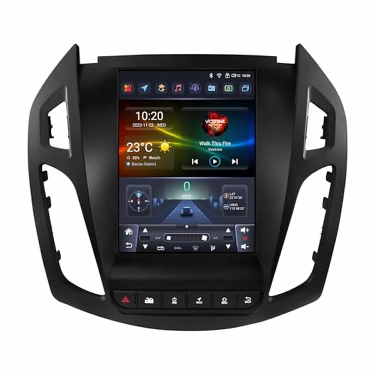 Test autoradio Ossuret : personnalisez votre Ford avec Android 14