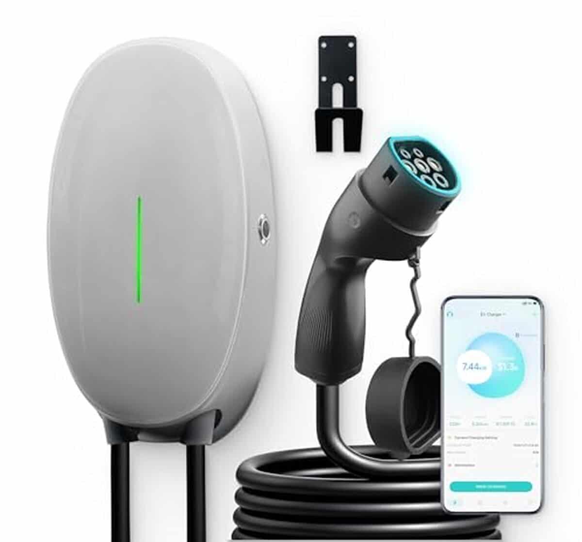 Test de la borne de recharge wissenergy wallbox 7.4kW avec app contrôle