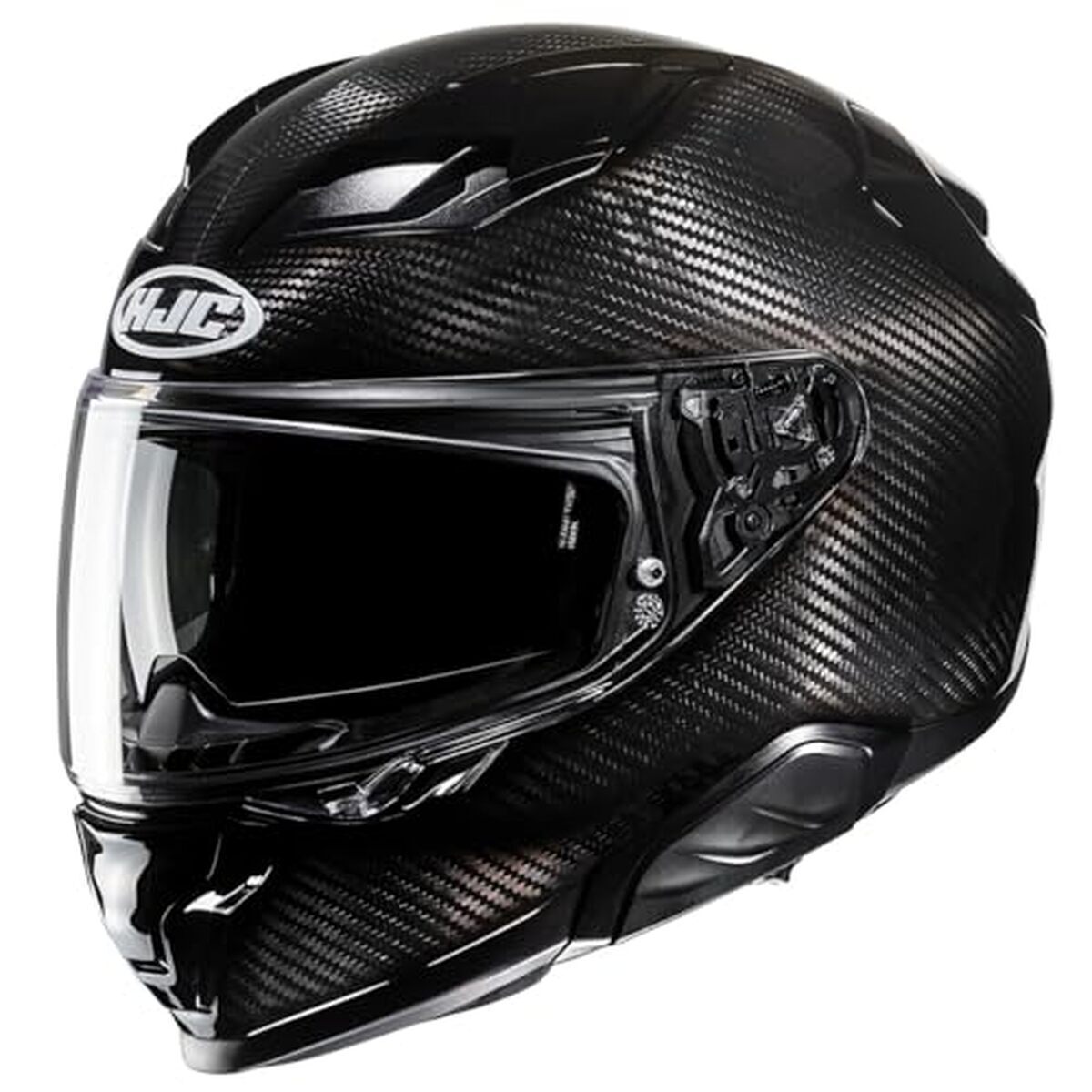 Test du casque moto HJC F71 Carbon Black